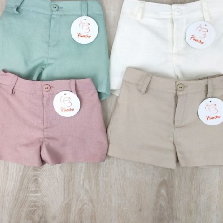Pantalón corto Lino niño