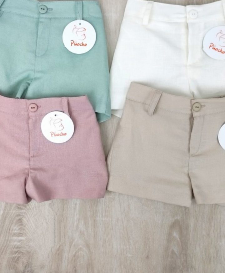 Pantalón corto Lino niño