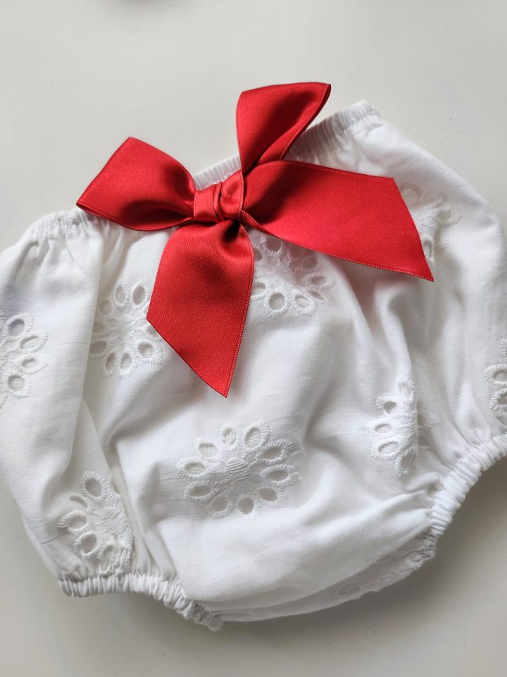 Braguitas Perforado Blanco Juliana