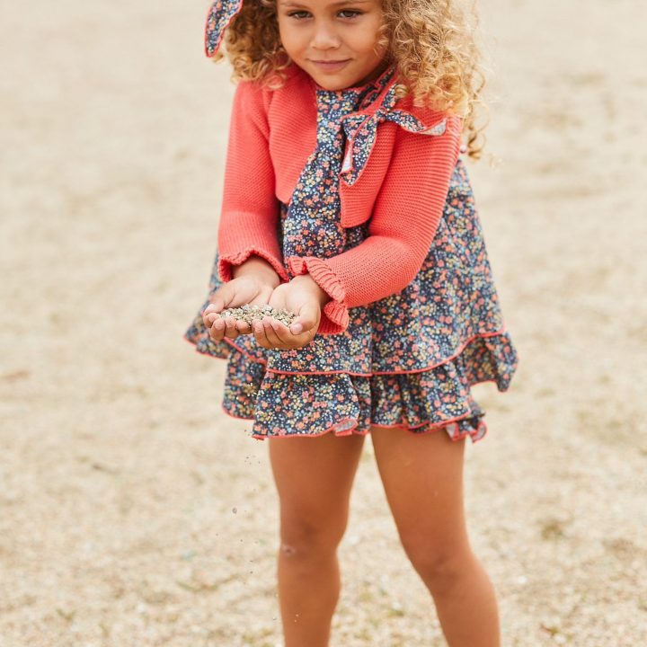 Chaqueta coral Coleccion Silvestre La Martinica
