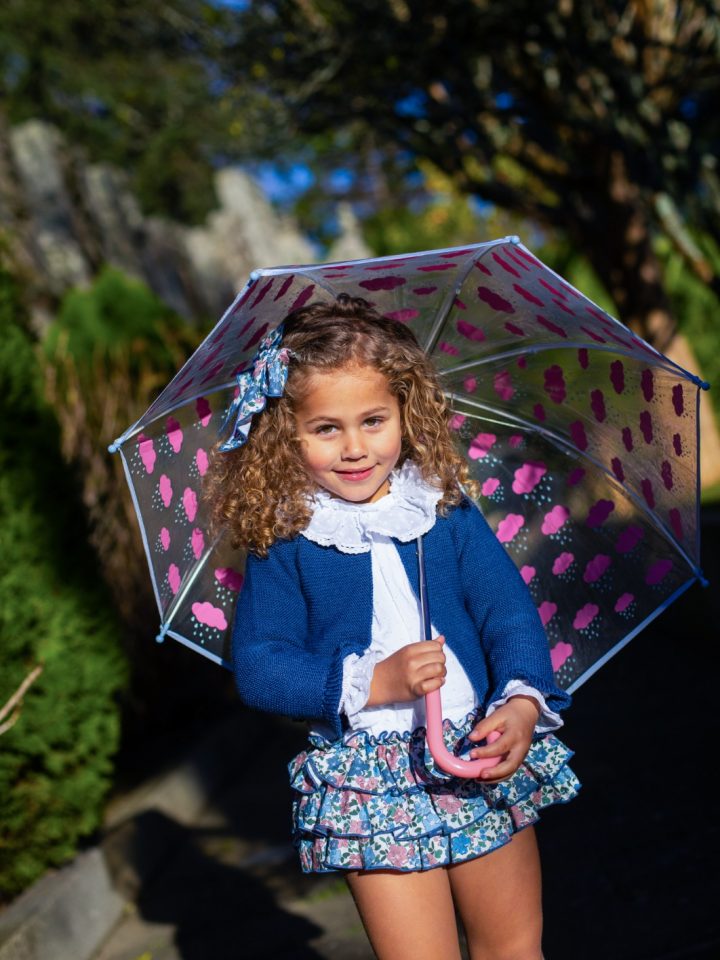 Chaqueta azul entre nubes La Martinica