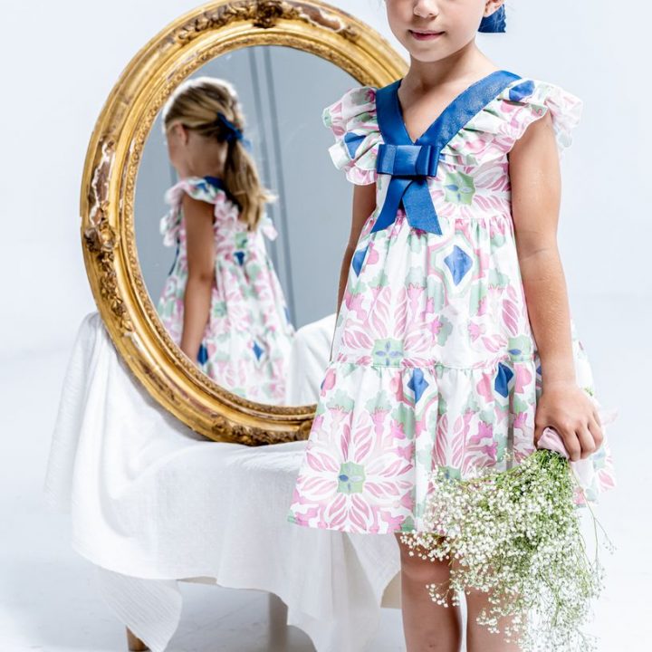 Vestido niña ramos étnicos José Varón