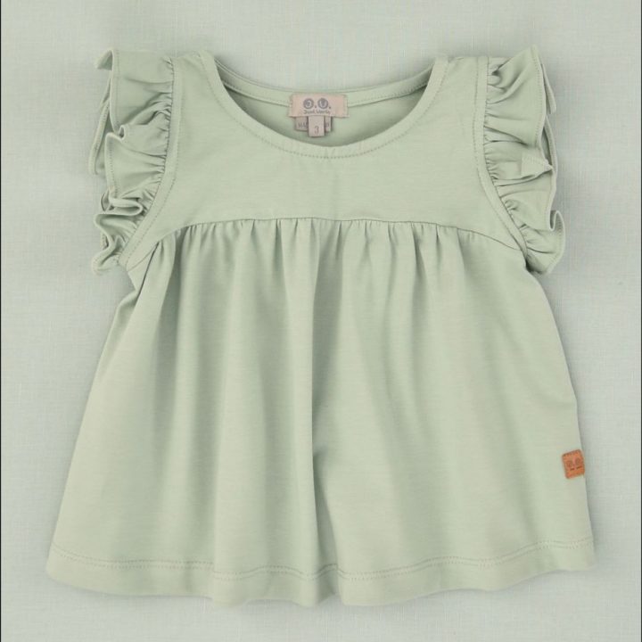 Camiseta niña verde seco José Varón