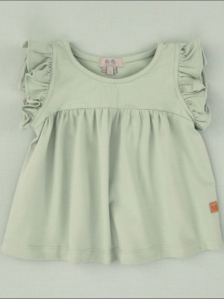 Camiseta niña verde seco José Varón