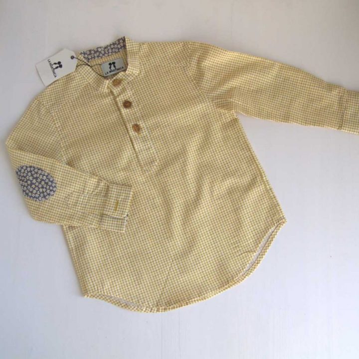 Camisa manga larga vichy 5 Lobitos La Martinica
