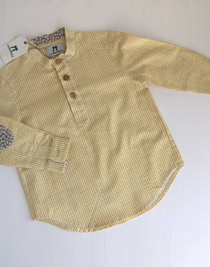 Camisa manga larga vichy 5 Lobitos La Martinica