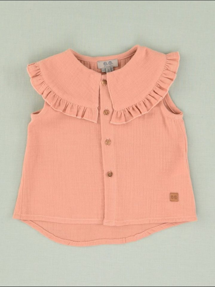 Camisa Rosa Empolvado cuellos José Varón