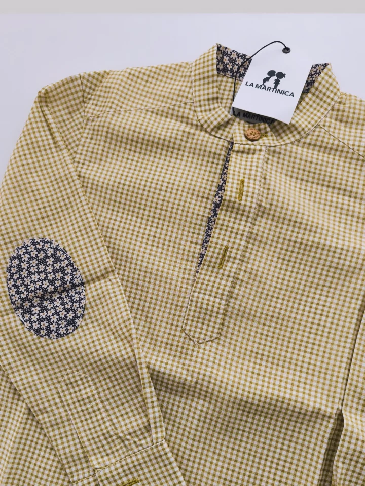Camisa manga larga vichy 5 Lobitos La Martinica