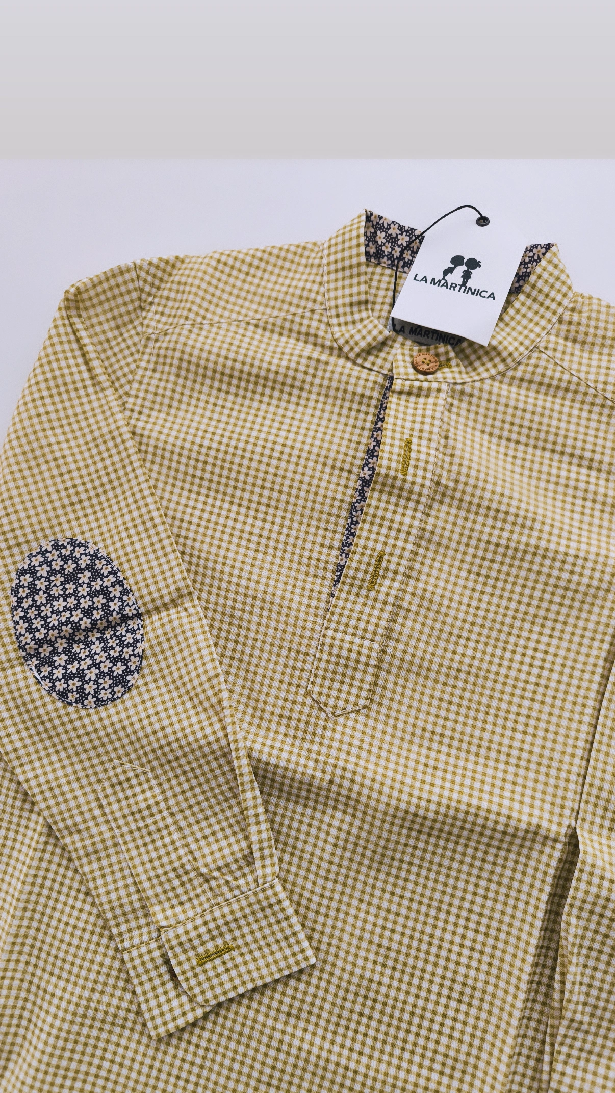 Camisa manga larga vichy 5 Lobitos La Martinica