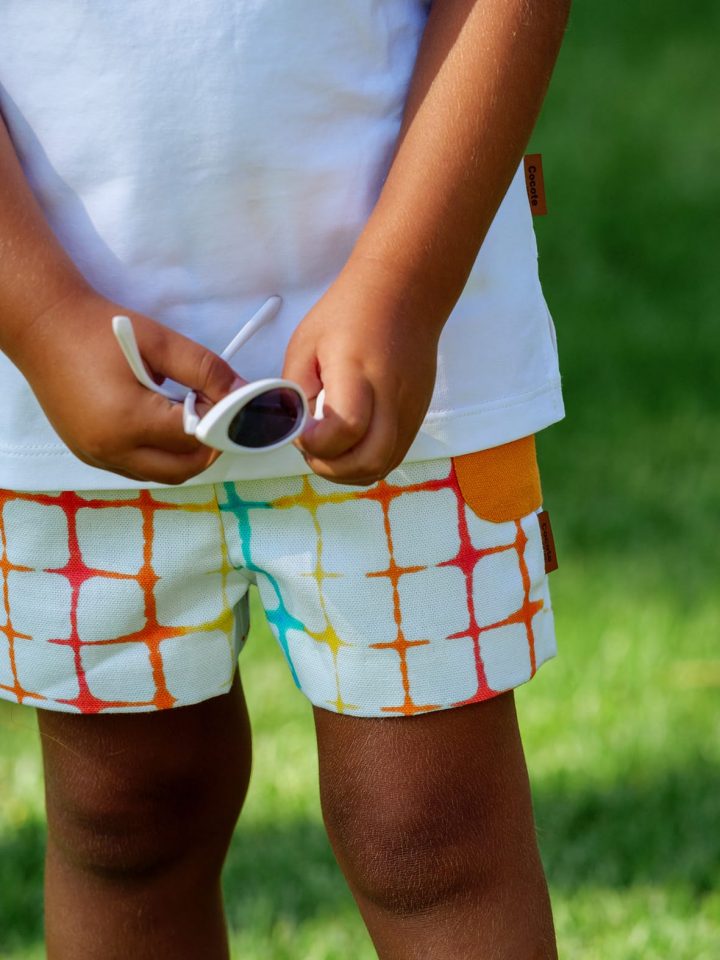 Pantalón corto colores cocote