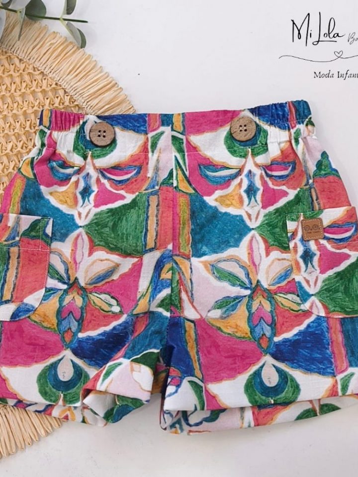 Pantalón corto estampado José Varón