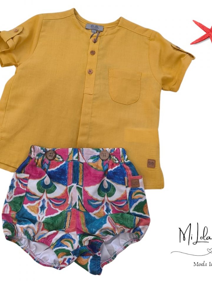 Pantalón rana estampado José Varón