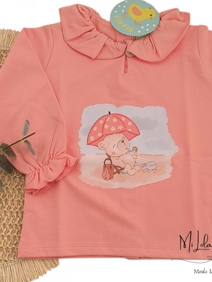 Sudadera osito playa Pío Pio