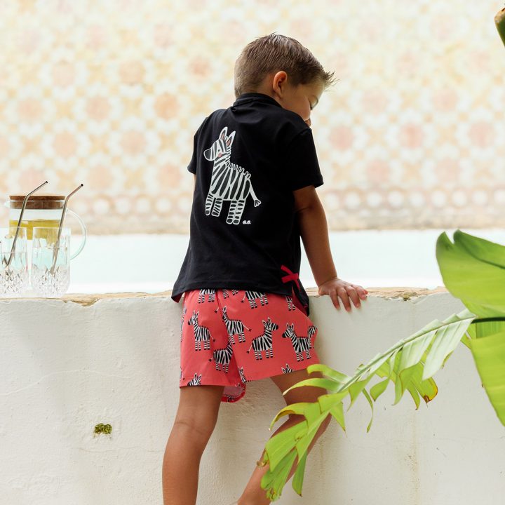 Polo cebra niño José Varón