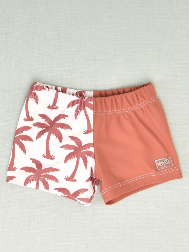 Bañador licra niño palmeras José Varón