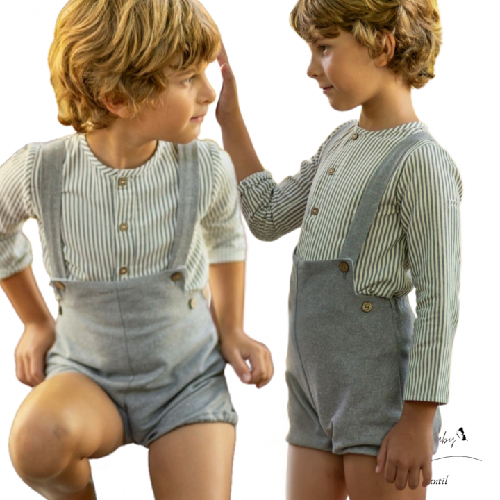 Conjunto niño gris Enora Boetie