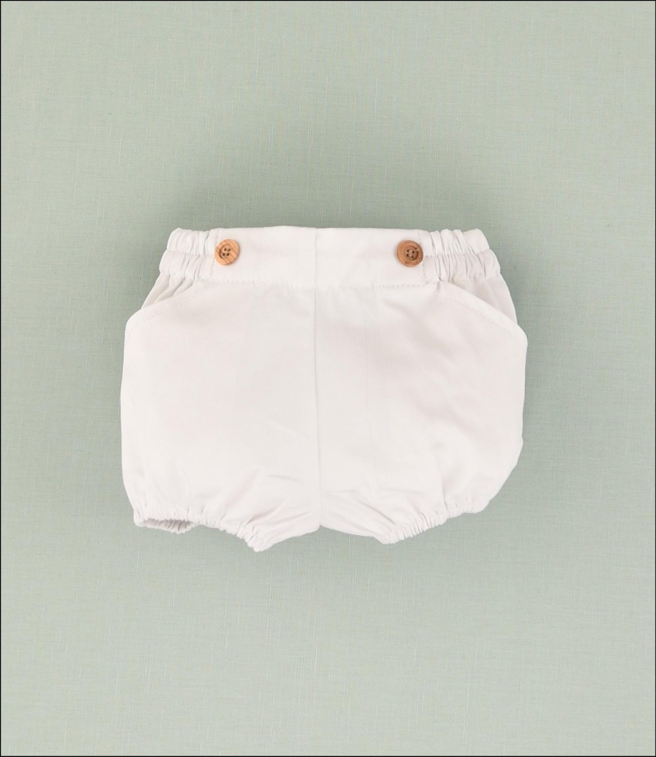 Pantalón ranita Unisex Blanco