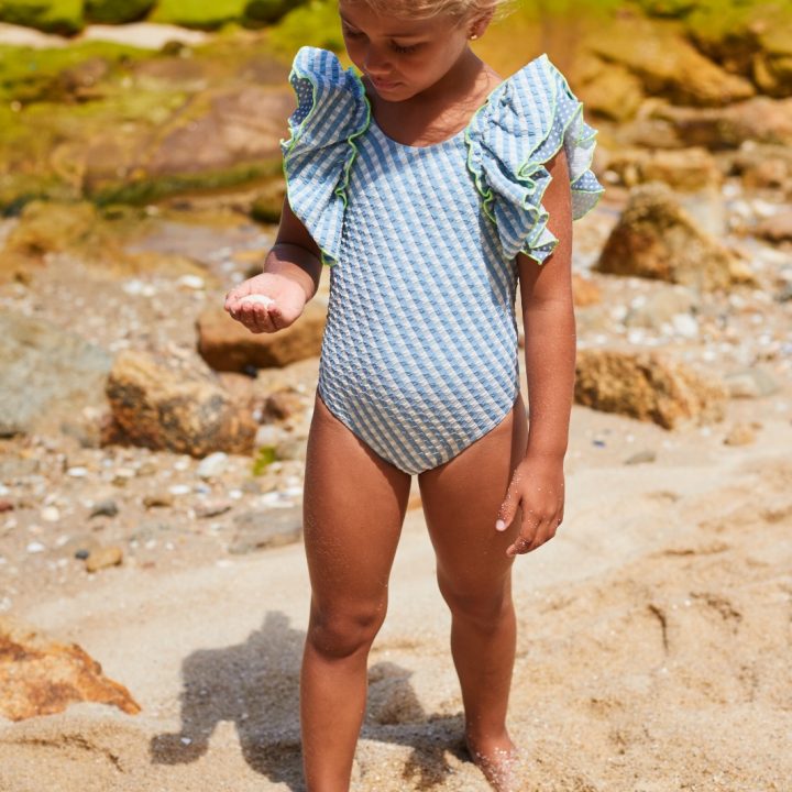 Bañador niña arándanos La Martinica