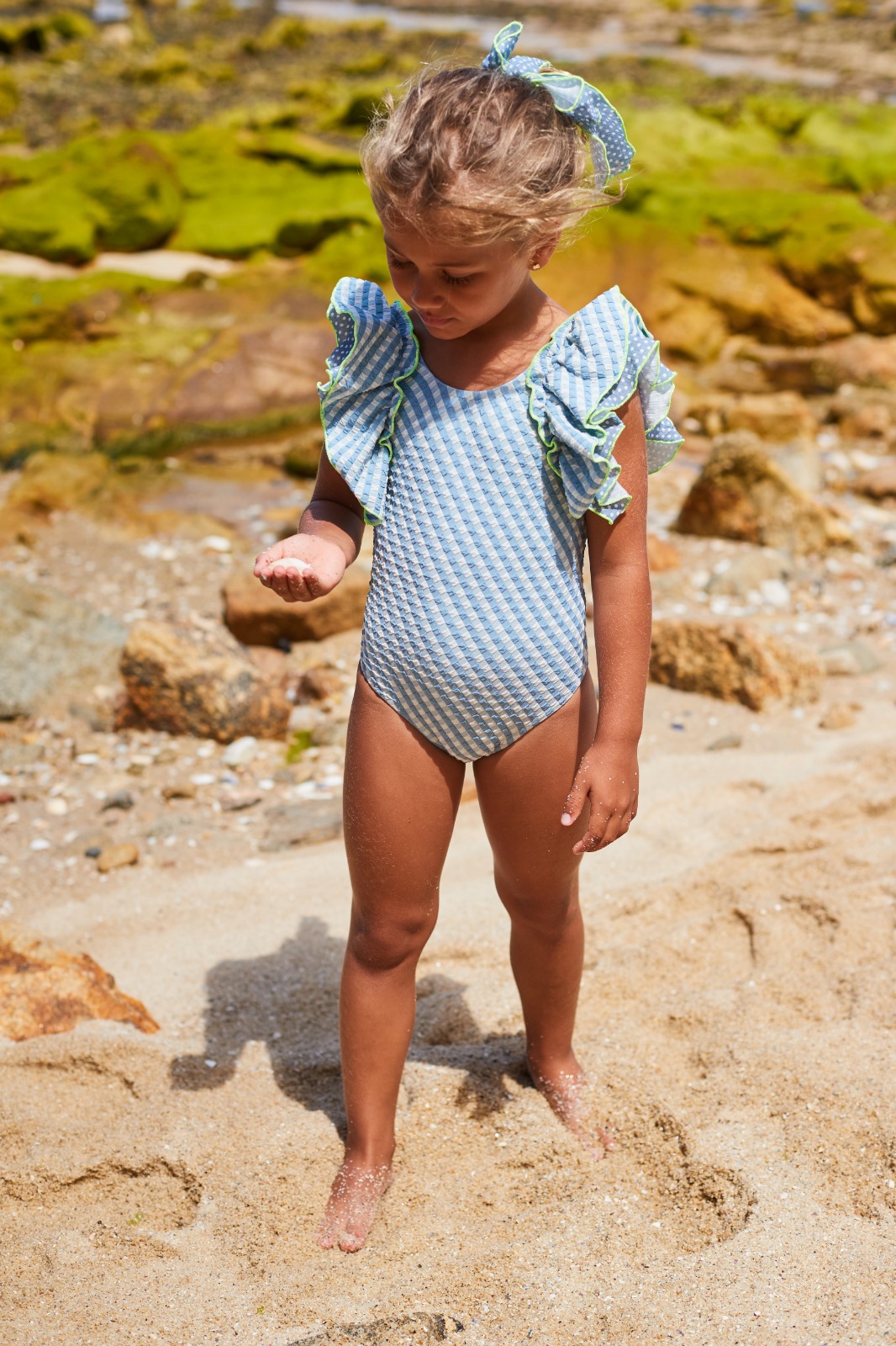 Bañador niña arándanos La Martinica