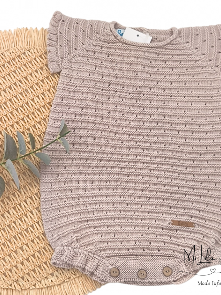 Pelele calado Arena unisex Solita