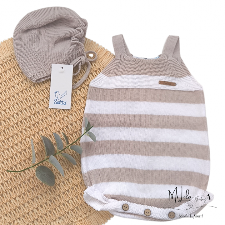 Ranita unisex Rayas Arena Solita