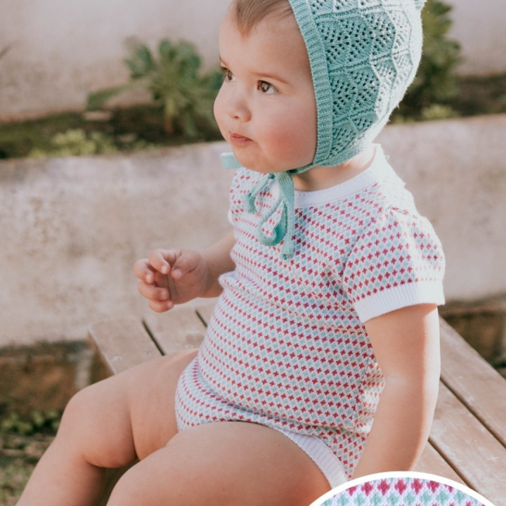 Pelele punto unisex guanabara Cotoli