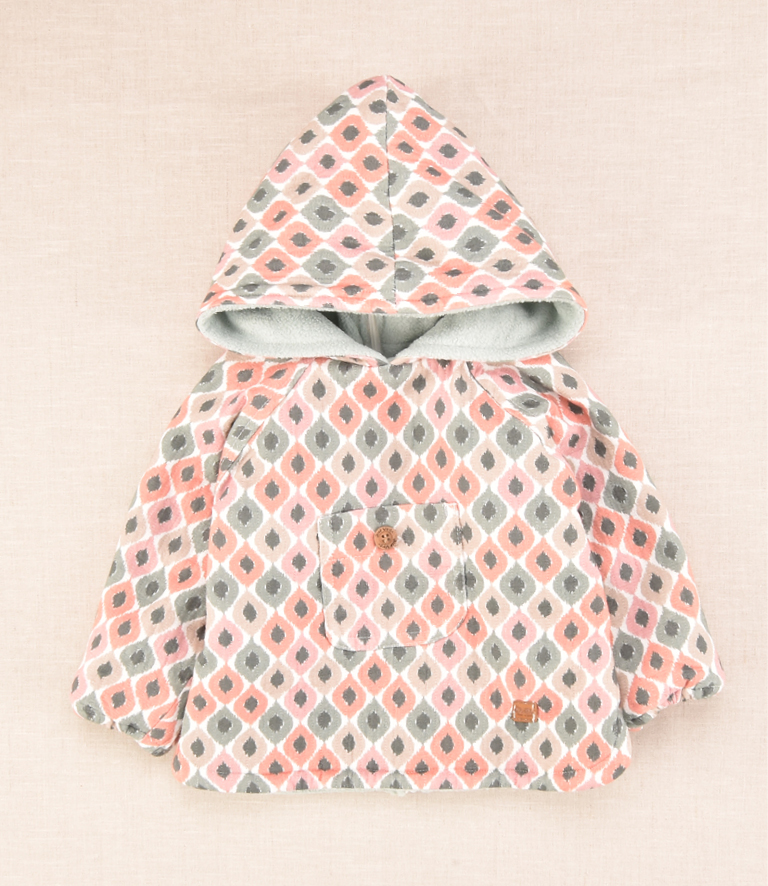 Conjunto sudadera y ranita rombos Marsala José Varón - Imagen 3