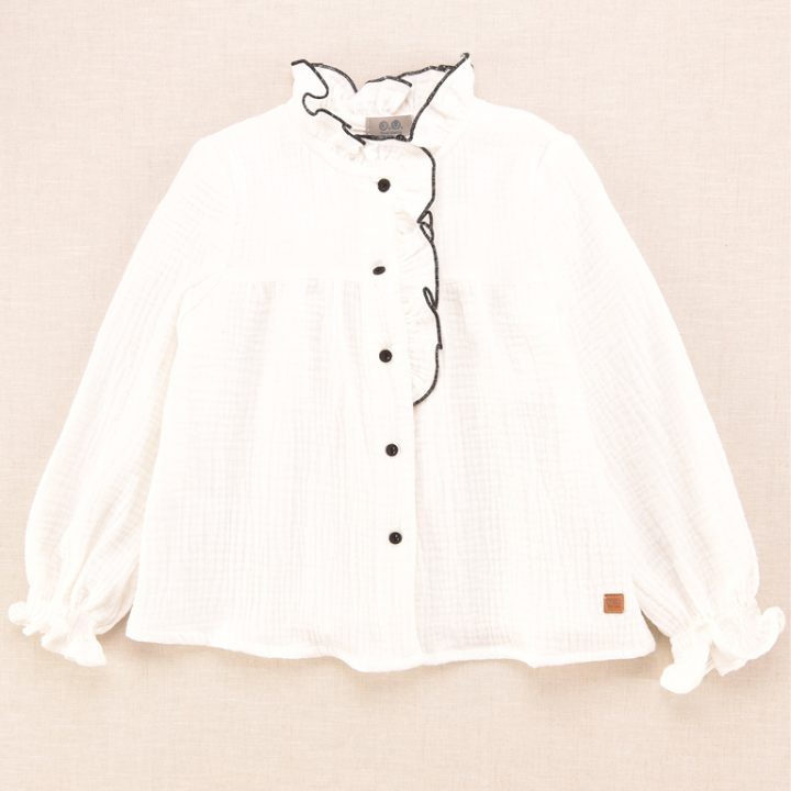 Camisa niña cuello subido José Varón