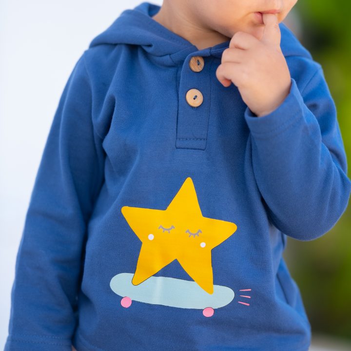 Conjunto felpa estrella niño Pío Pío