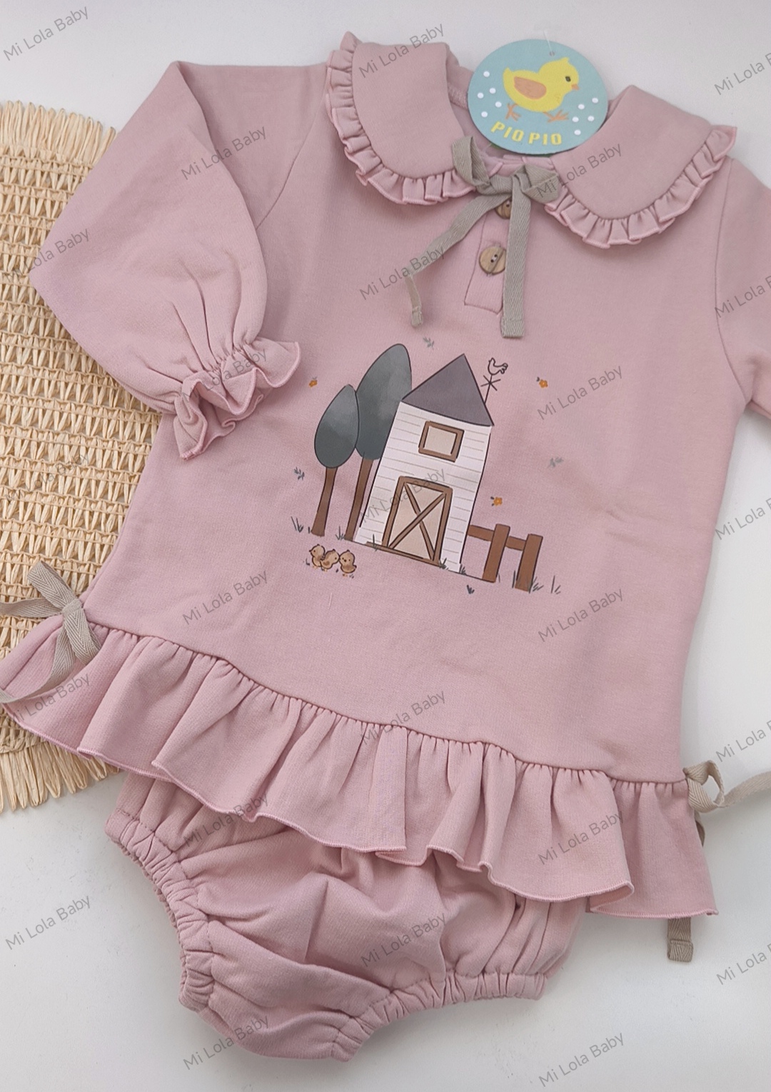 Jesusito felpa rosa casita Pío Pio - Imagen 2