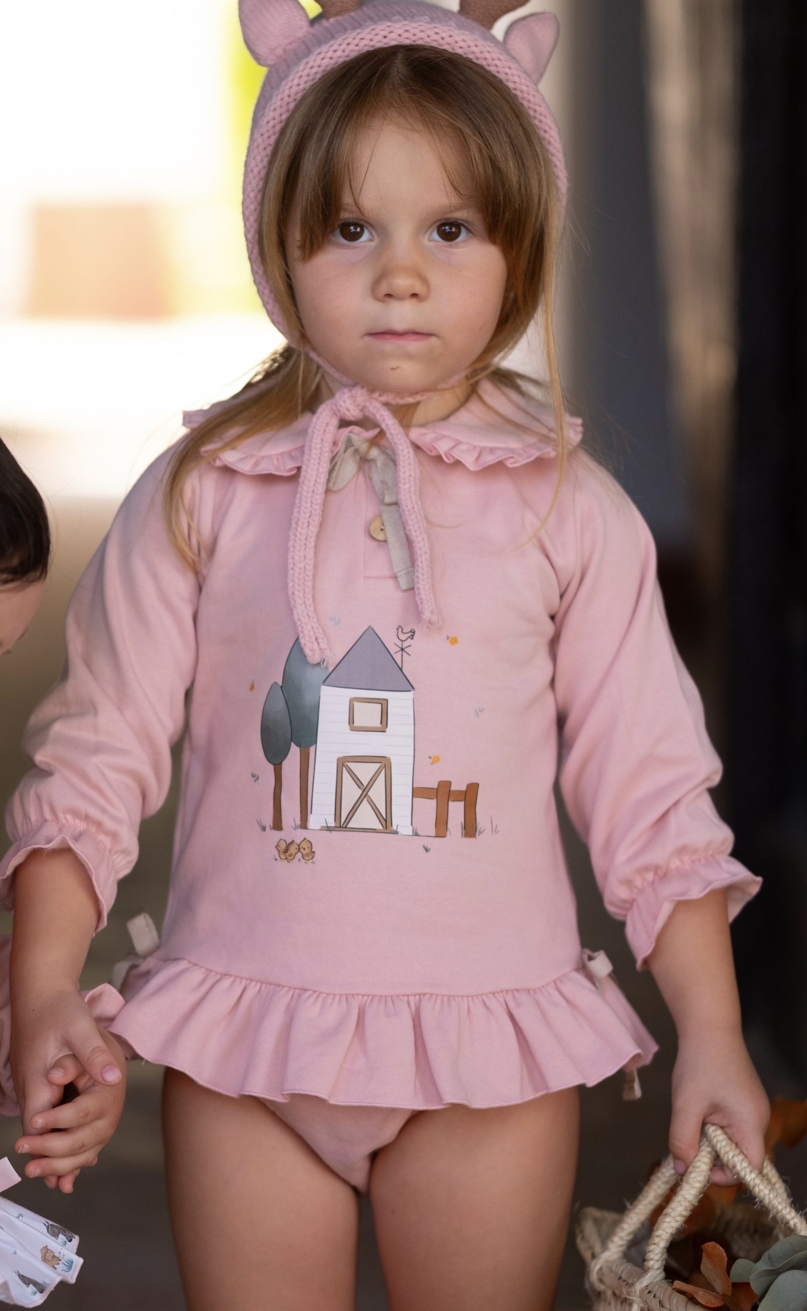 Jesusito felpa rosa casita Pío Pio