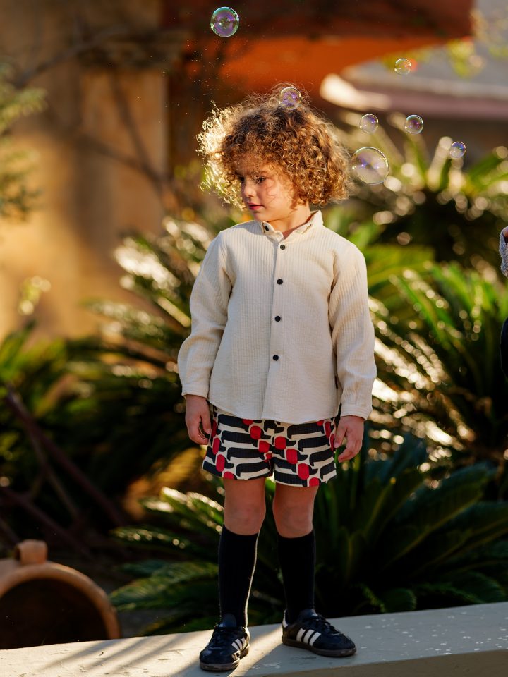 Pantalón corto perritos salchichas Cocote