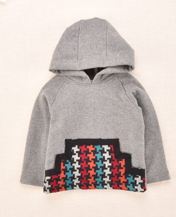 Sudadera gris bolsillo pata de gallo José Varón