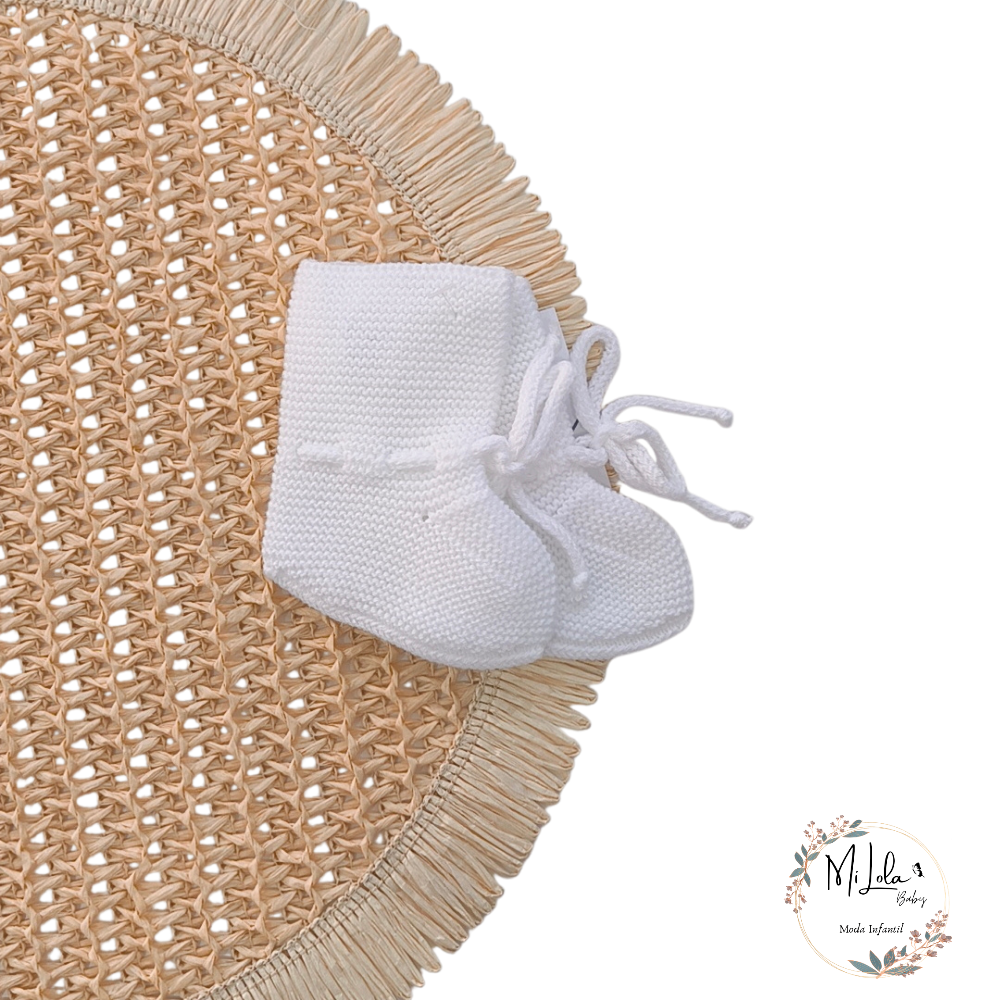 Botitas blancas unisex Sigar