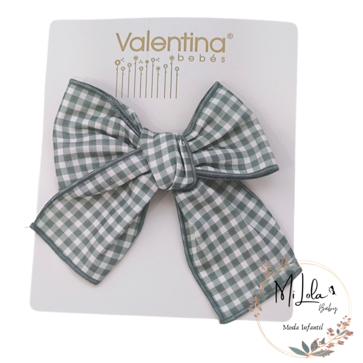 Lazo Vichy verde Valentina