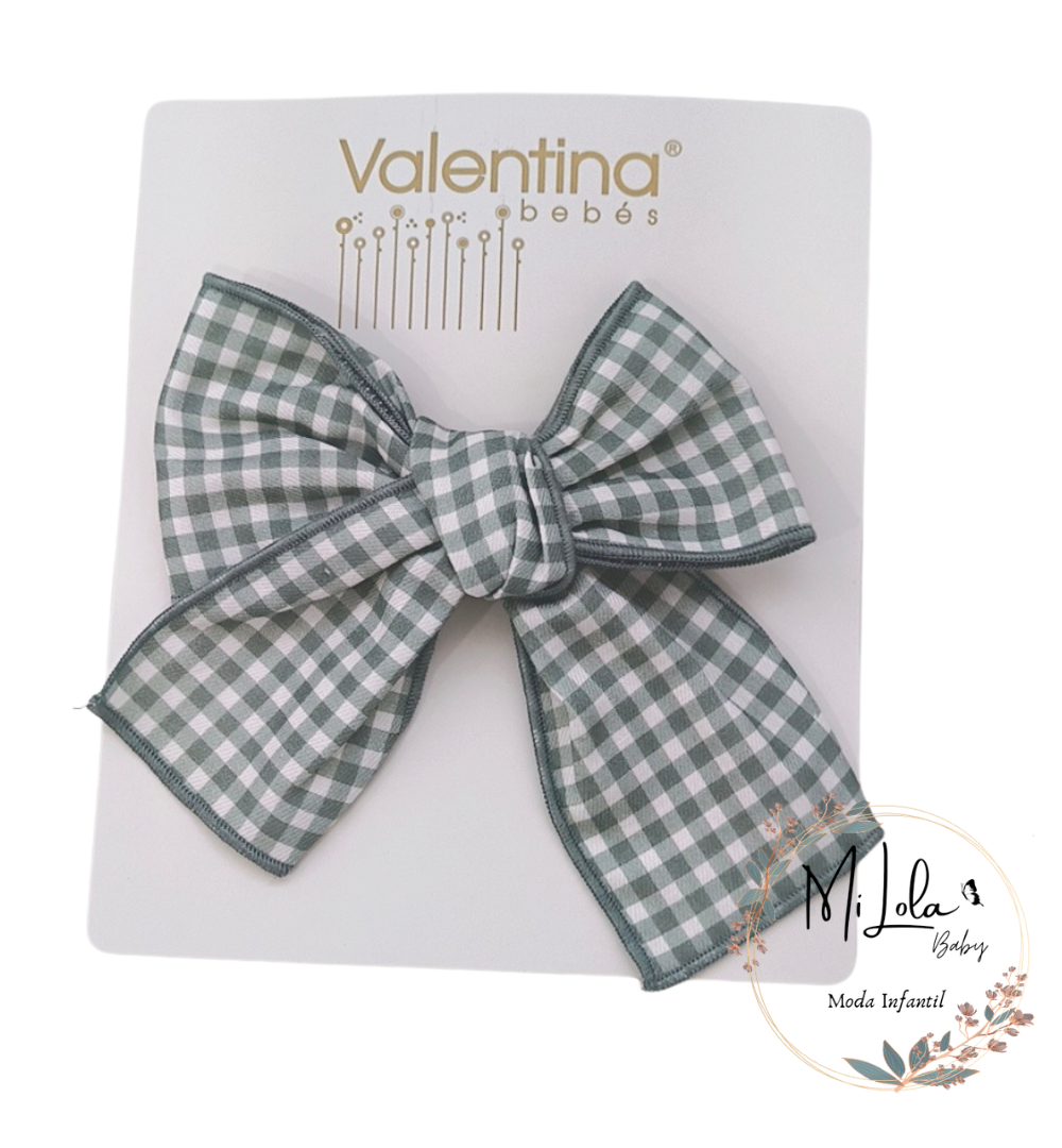 Lazo Vichy verde Valentina