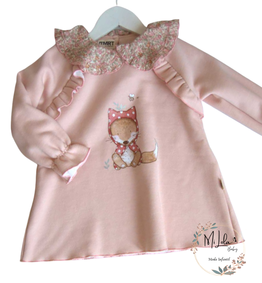 Vestido felpa Caperucita La Martinica