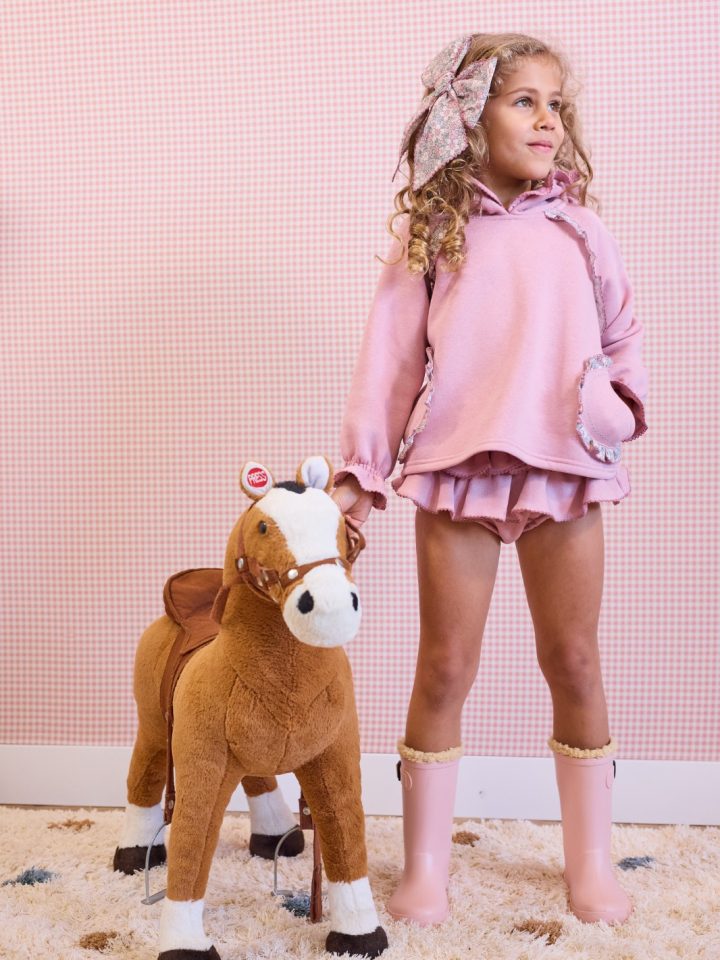 Conjunto sudadera y braguitas niña Viena La Martinica