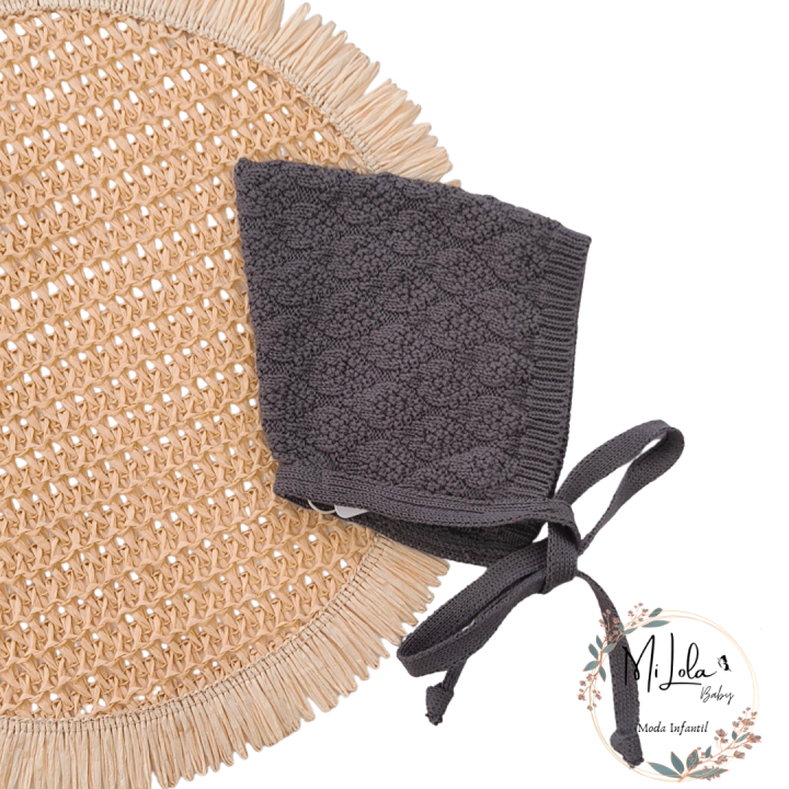 Gorrito duende gris cotoli