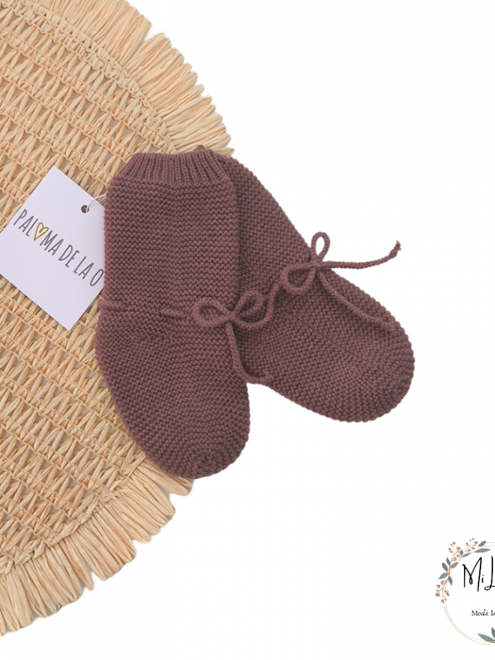 Botitas terracota Paloma de la O