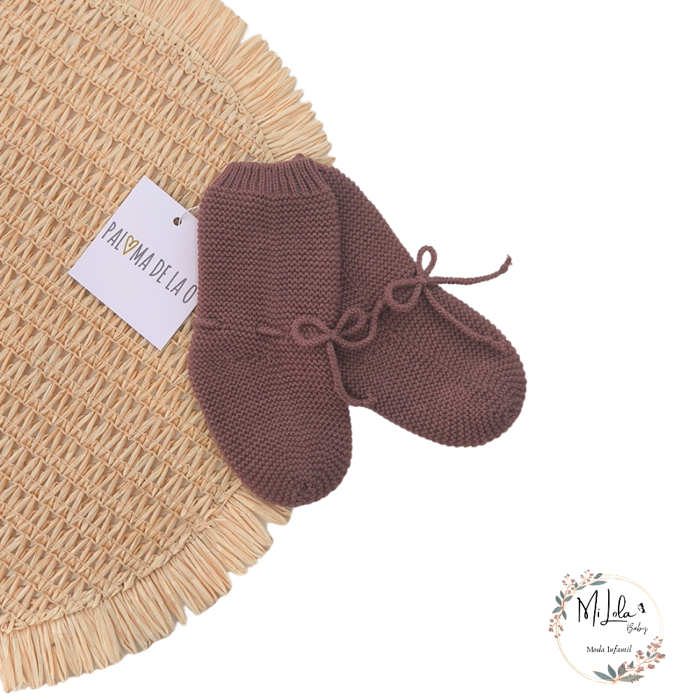 Botitas terracota Paloma de la O