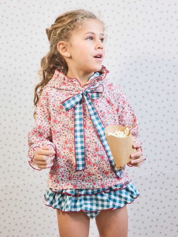 Conjunto sudadera y braguitas niña MRT La Martinica