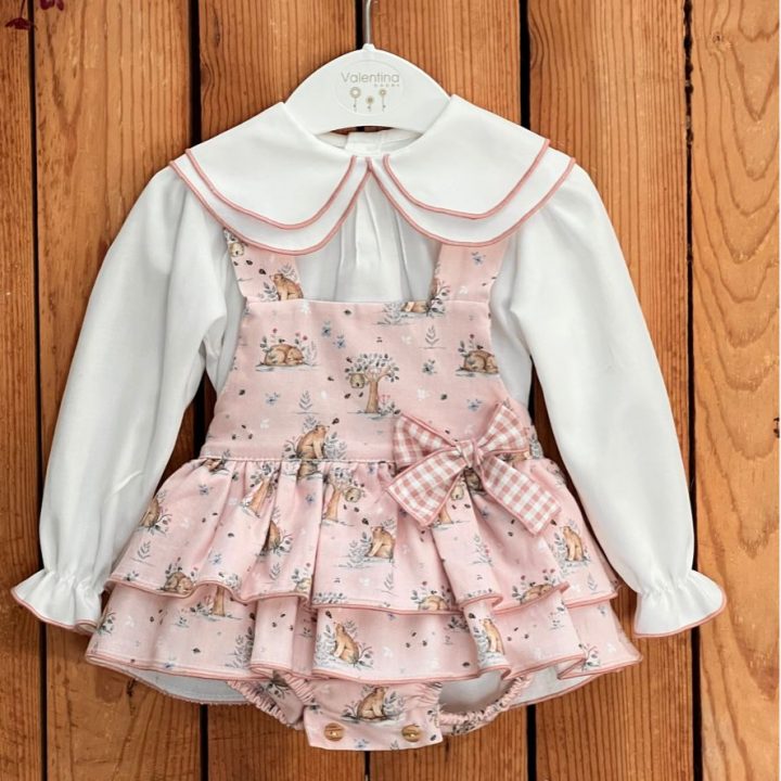Conjunto Ranita Rosa y blusa Valentina