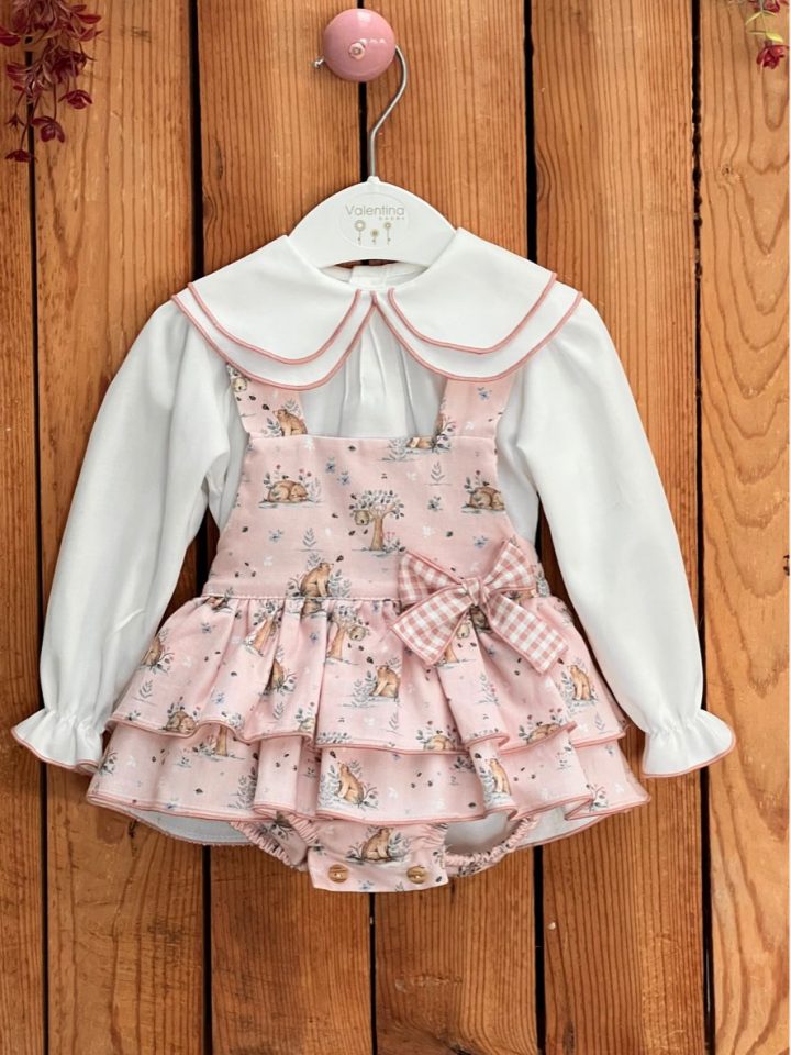 Conjunto Ranita Rosa y blusa Valentina
