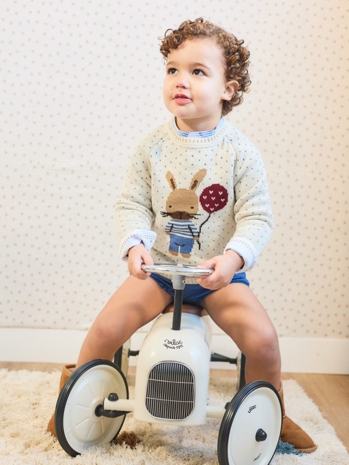 Jersey niño globo terracota La Martinica