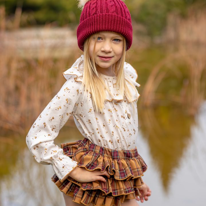 Conjunto niña camisa y braguitas Eva Boetie