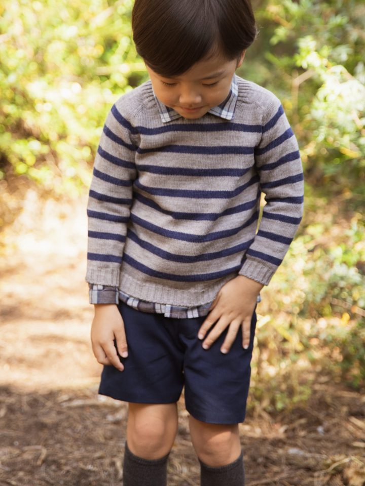 Jersey rayas marino Paloma de la O