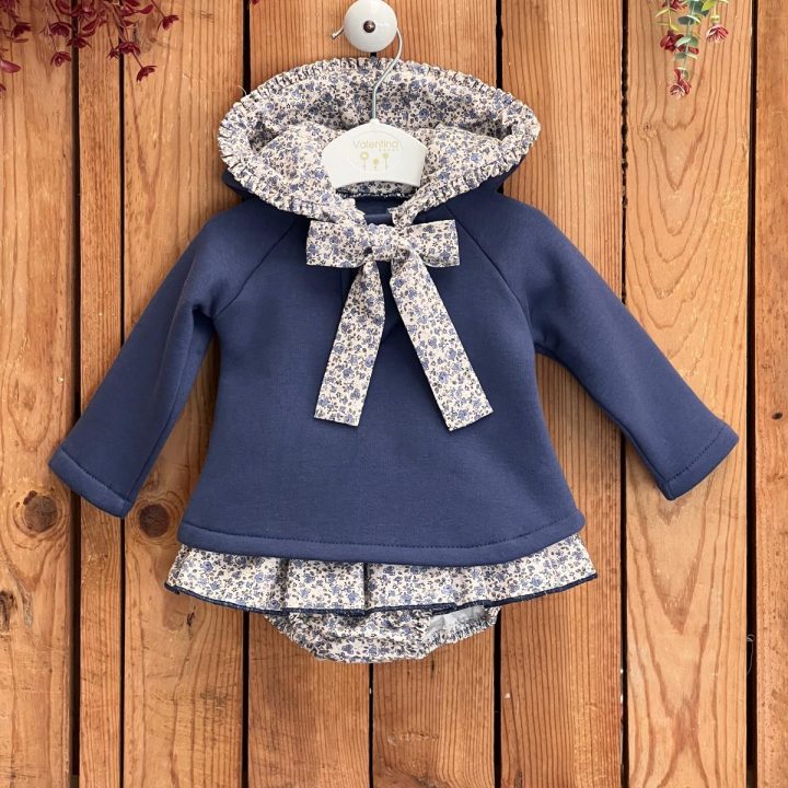 Conjunto sudadera capucha y braguitas london Valentina