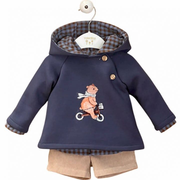 Conjunto niño sudadera Osito Valentina