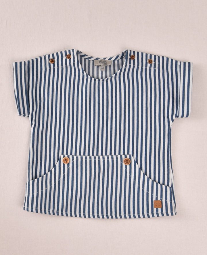 Camisa niño Rayas Denim José Varón